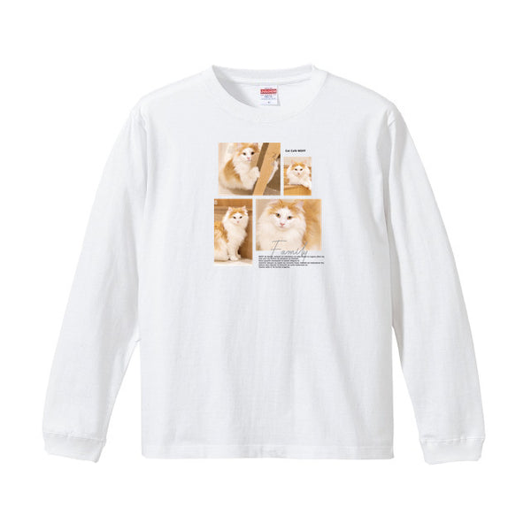 ミルク Album コットンロングTシャツ