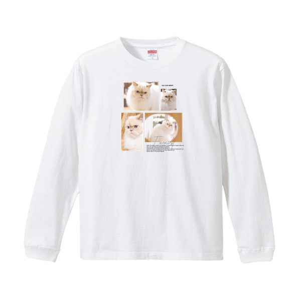 ふわ Album コットンロングTシャツ