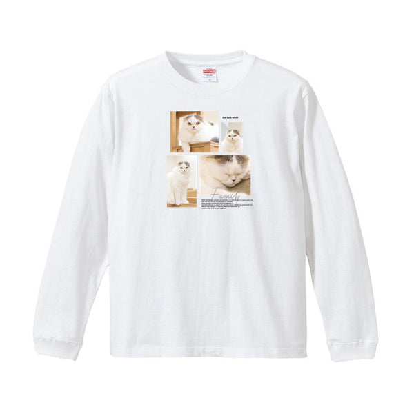 プラム Album コットンロングTシャツ