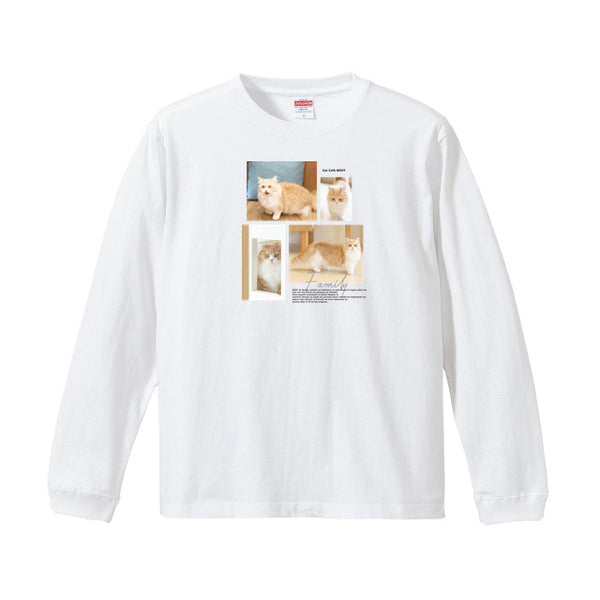 ミニ Album コットンロングTシャツ