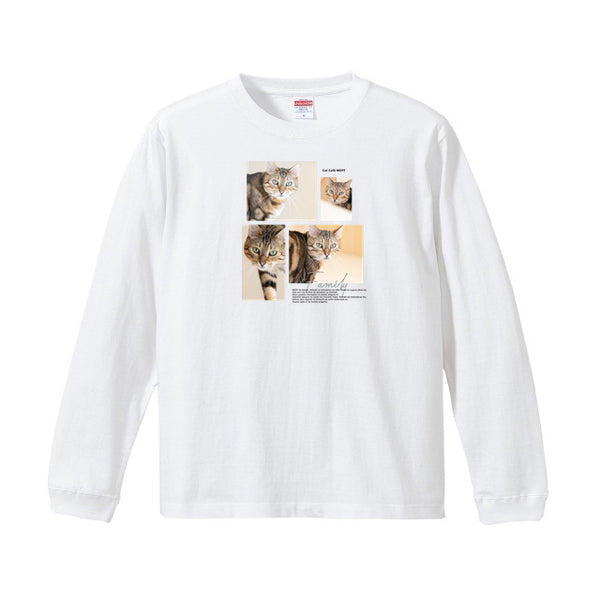 ラウン Album コットンロングTシャツ
