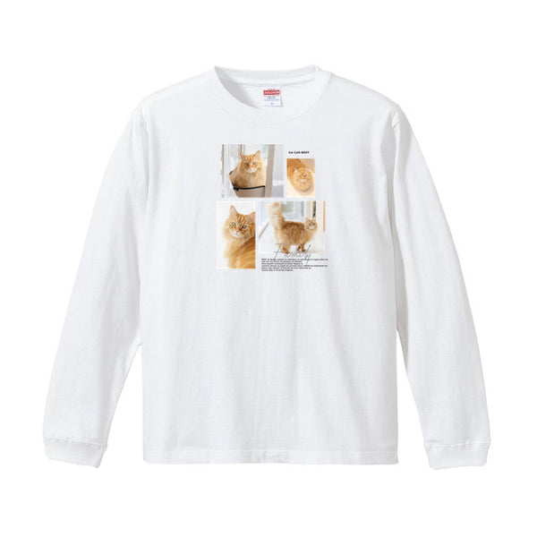 マーク Album コットンロングTシャツ