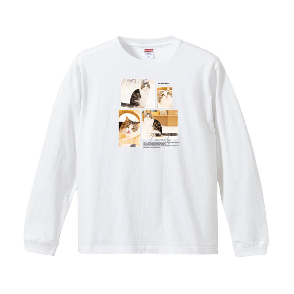 湊 Album コットンロングTシャツ
