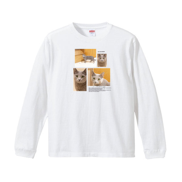 ブルーナ Album コットンロングTシャツ