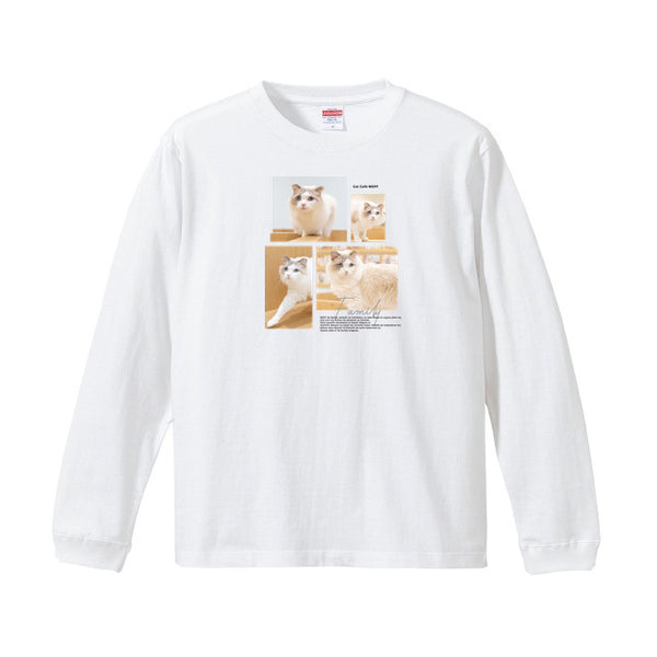 ルーカス Album コットンロングTシャツ