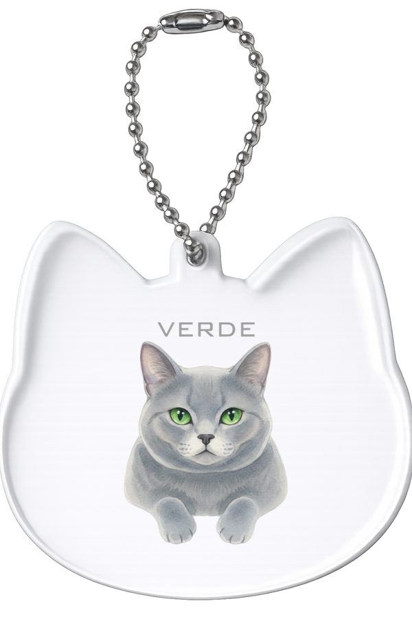 ヴェルデ 猫型アクリルホルダー