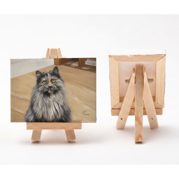 タム 小さな絵画風キャンバスボード