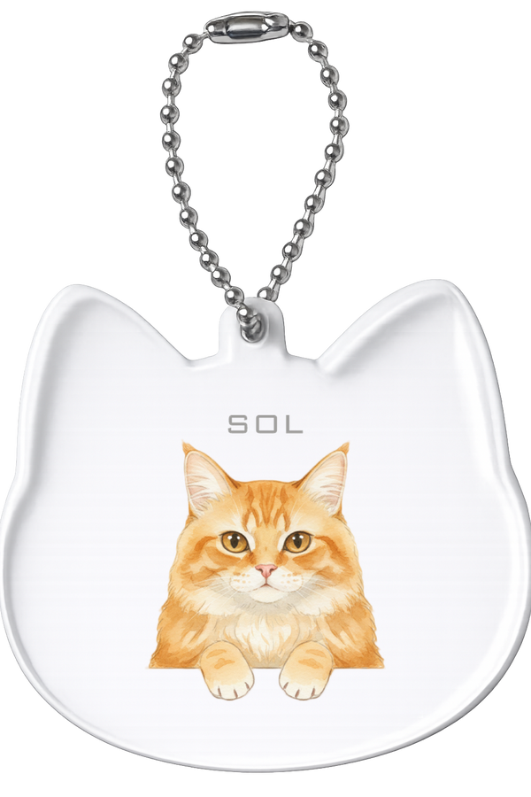 ソル 猫型アクリルホルダー