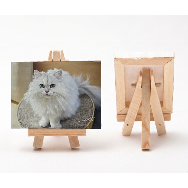 スノーベル 小さな絵画風キャンバスボード