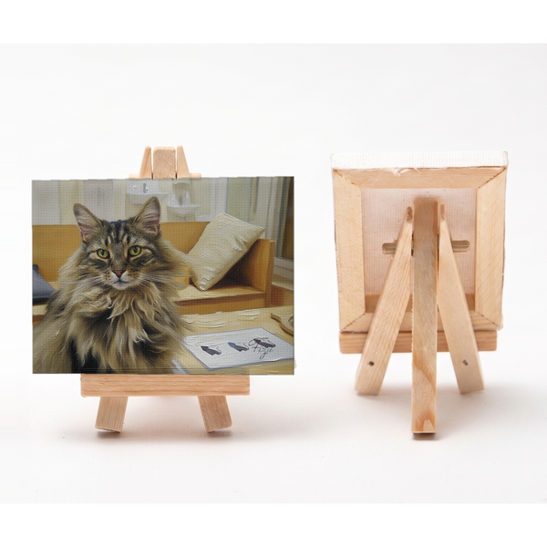 フィズ 小さな絵画風キャンバスボード