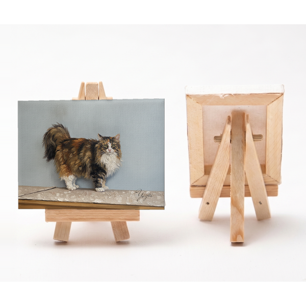やよい 小さな絵画風キャンバスボード