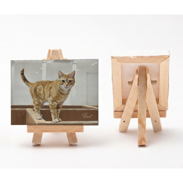 ベスト 小さな絵画風キャンバスボード