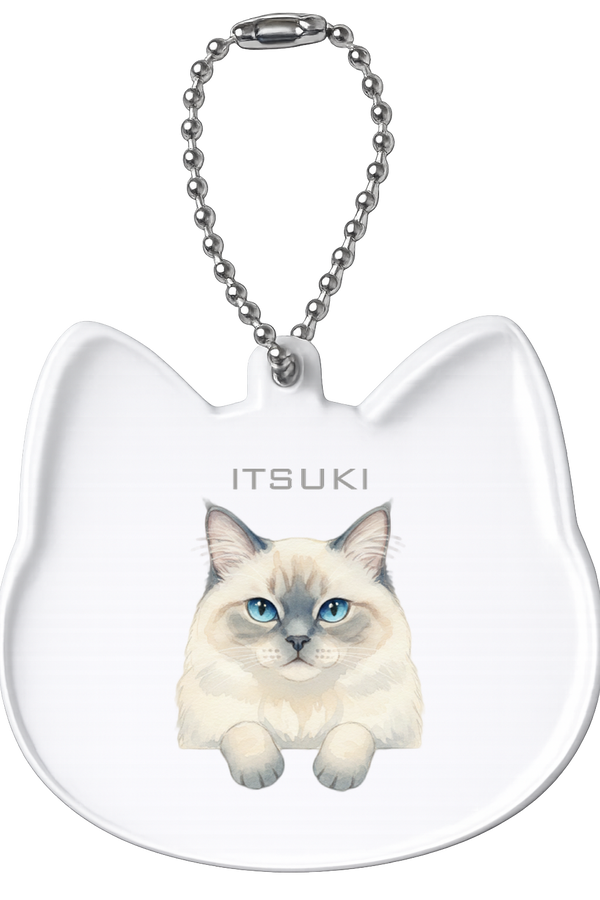 イツキ 猫型アクリルホルダー