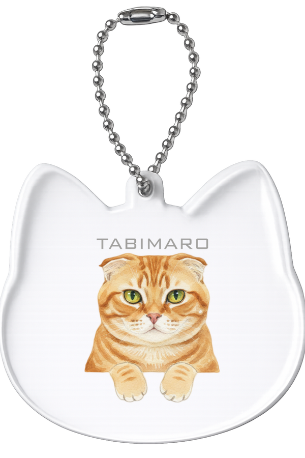 タビマロ 猫型アクリルホルダー