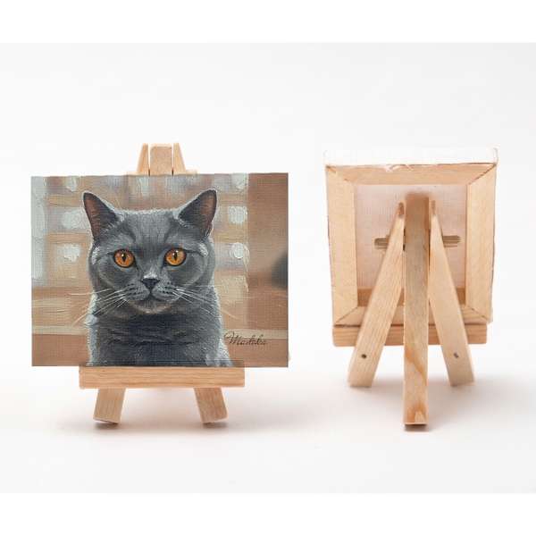 円 小さな絵画風キャンバスボード