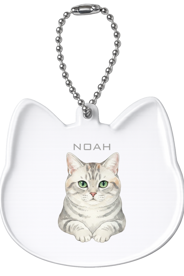 ノア 猫型アクリルホルダー