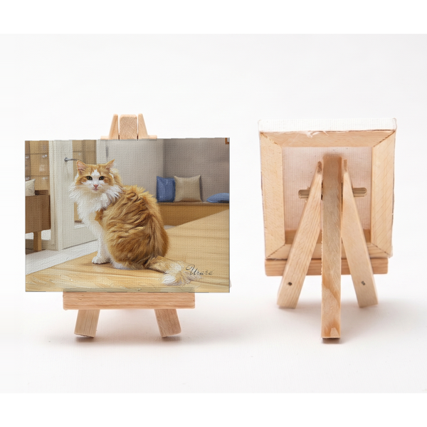 うらら 小さな絵画風キャンバスボード