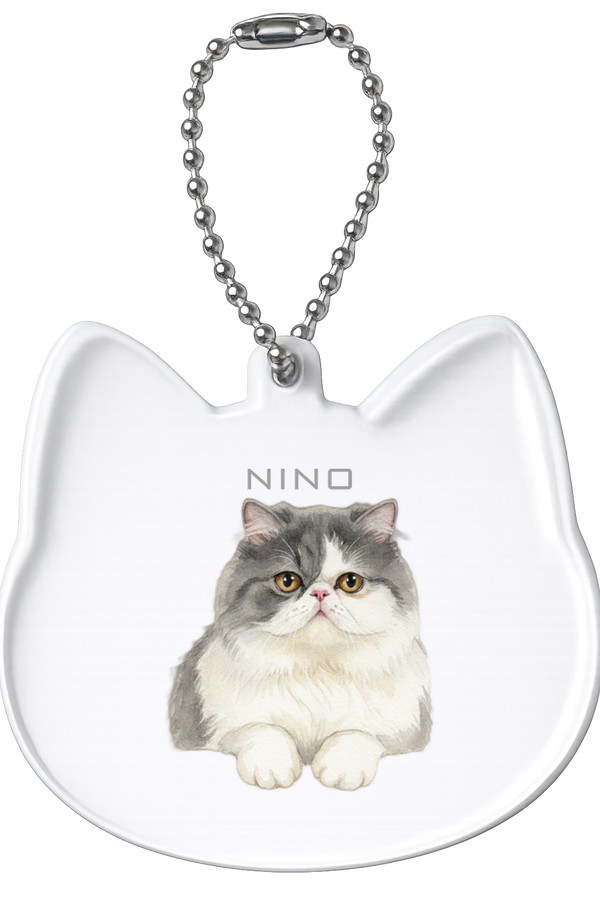 ニノ 猫型アクリルホルダー