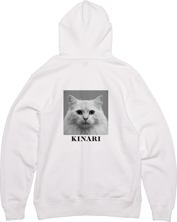キナリ フードジップパーカー