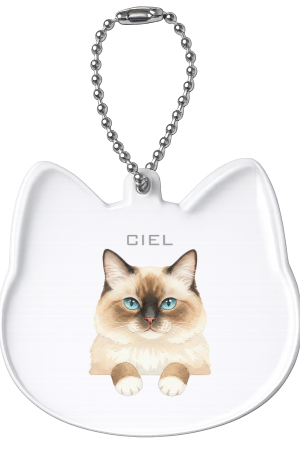 シエル 猫型アクリルホルダー