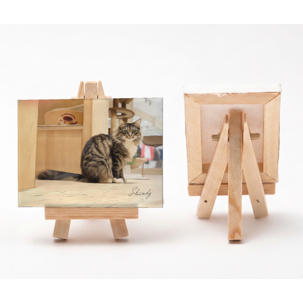 シャンディー 小さな絵画風キャンバスボード