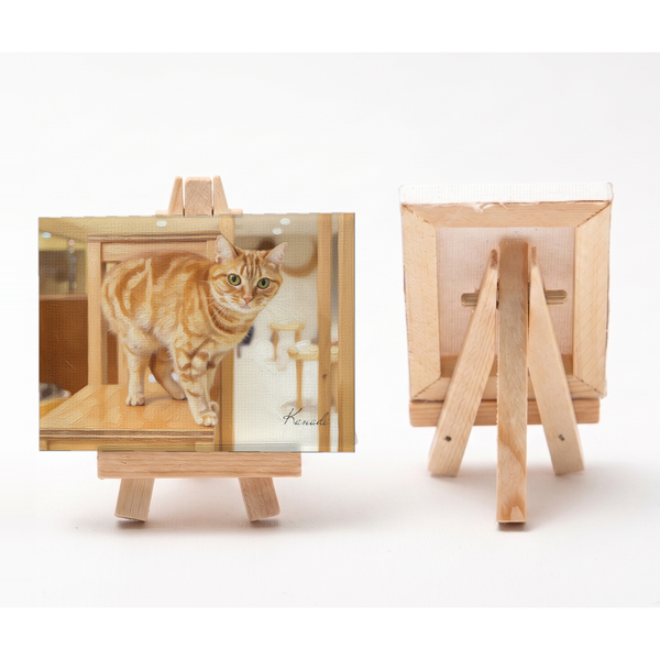 かなで 小さな絵画風キャンバスボード