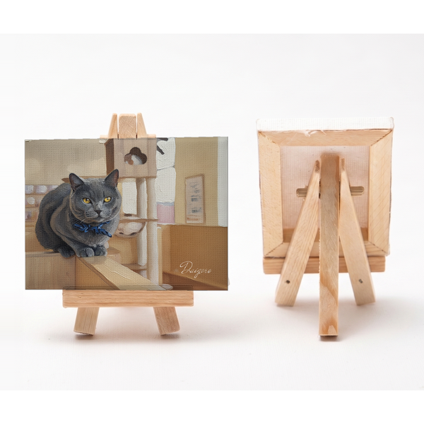 だいごろう 小さな絵画風キャンバスボード