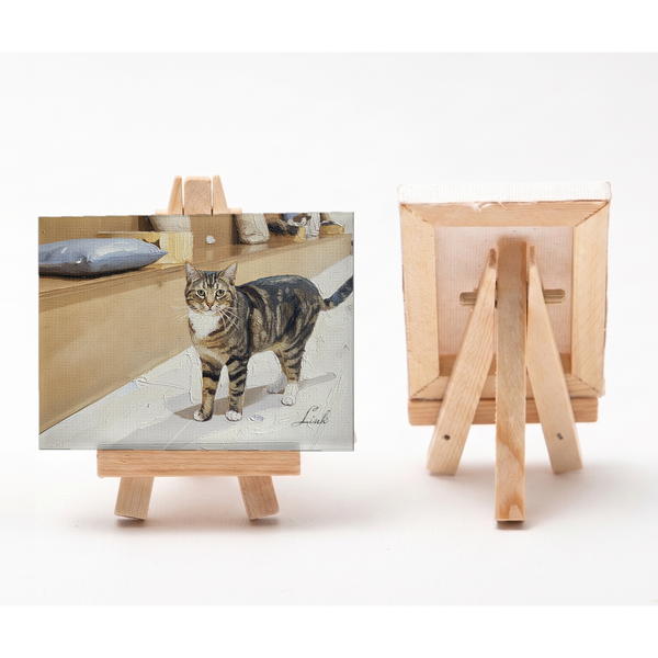 リンク 小さな絵画風キャンバスボード
