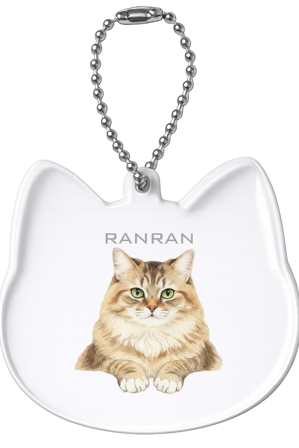 ランラン 猫型アクリルホルダー