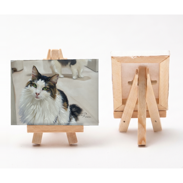 ロワ 小さな絵画風キャンバスボード