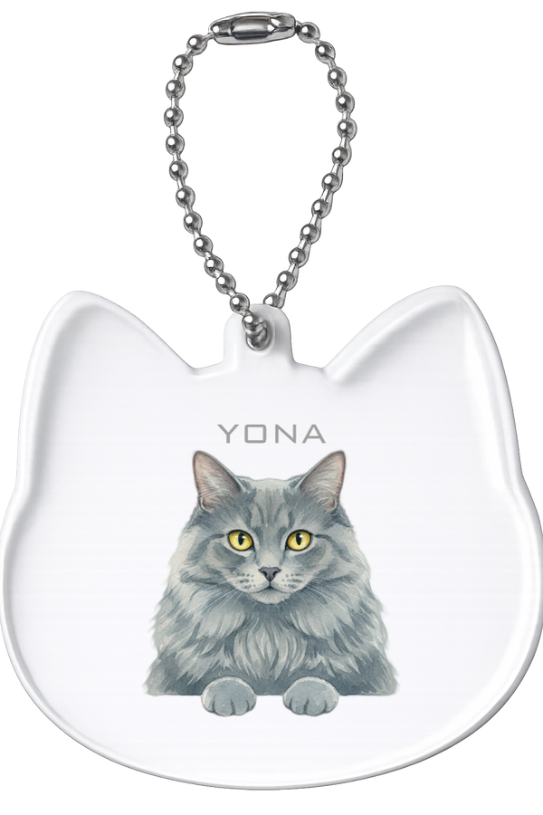 ヨナ 猫型アクリルホルダー