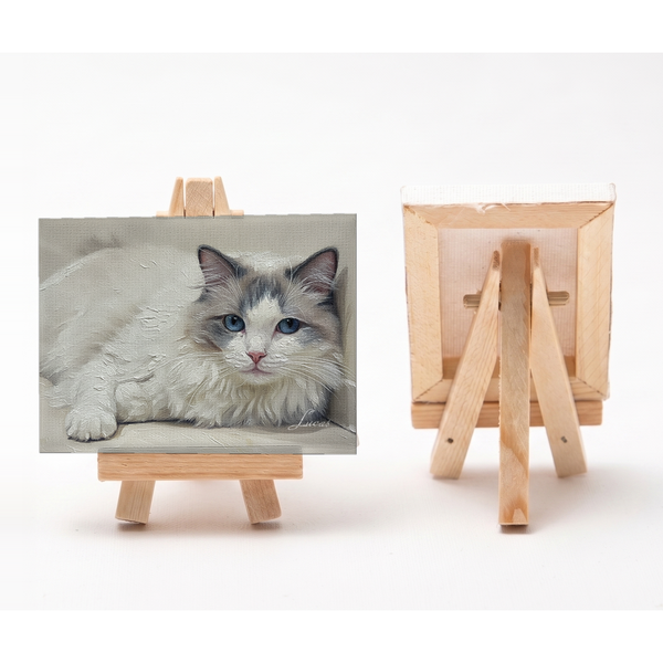 ルーカス 小さな絵画風キャンバスボード