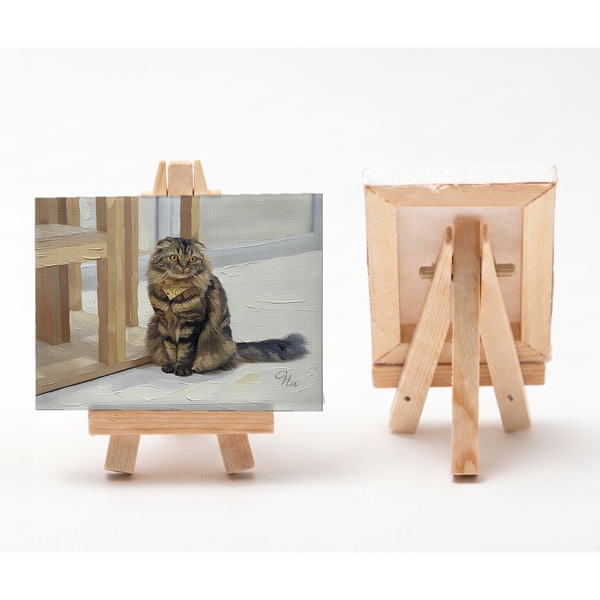 ノエ 小さな絵画風キャンバスボード