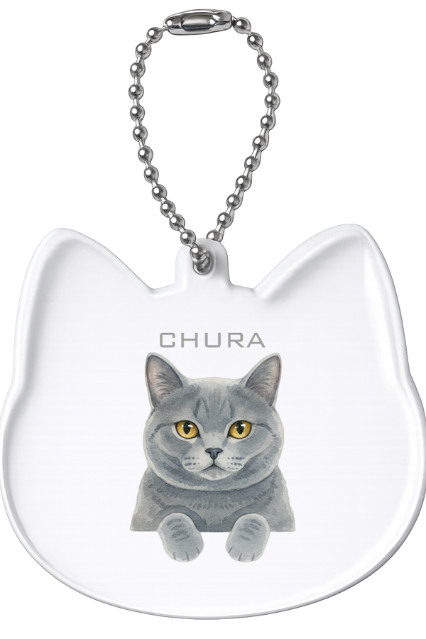 チュラ 猫型アクリルホルダー
