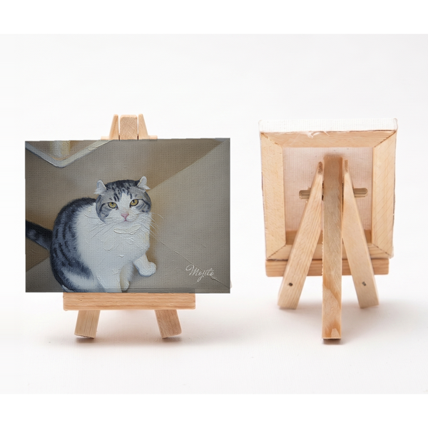 モヒート 小さな絵画風キャンバスボード