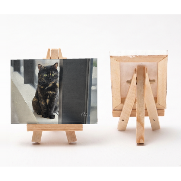 オスカル 小さな絵画風キャンバスボード