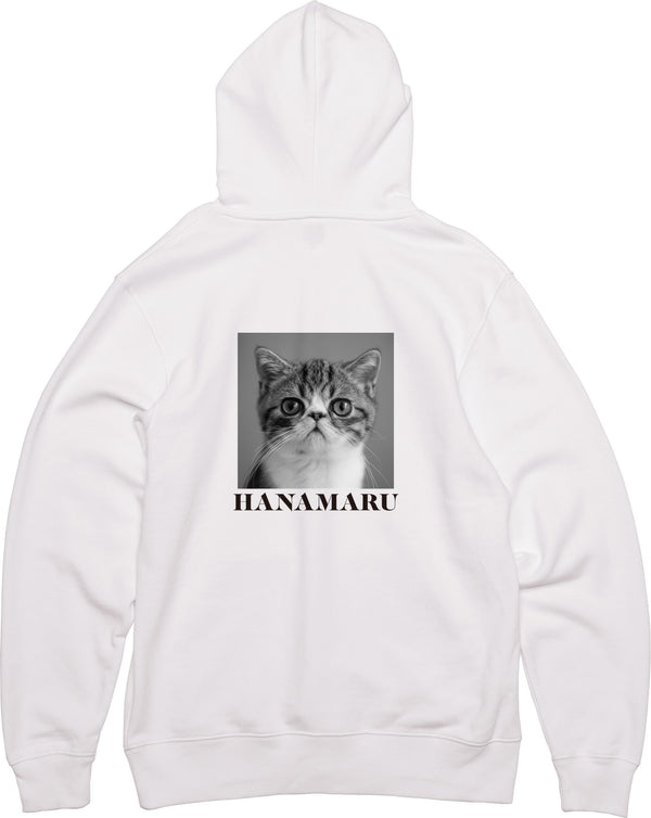 ハナマル フードジップパーカー