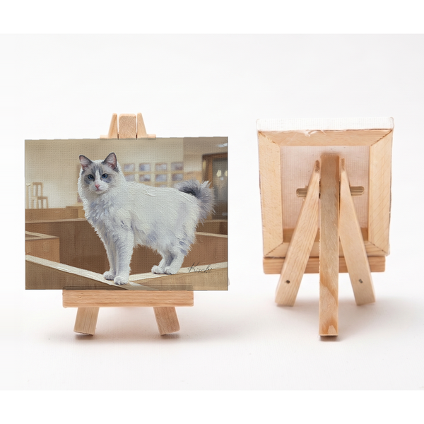 キセキ 小さな絵画風キャンバスボード