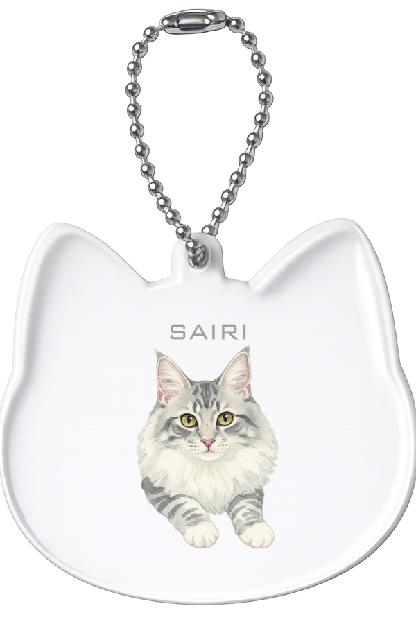 サイリ 猫型アクリルホルダー