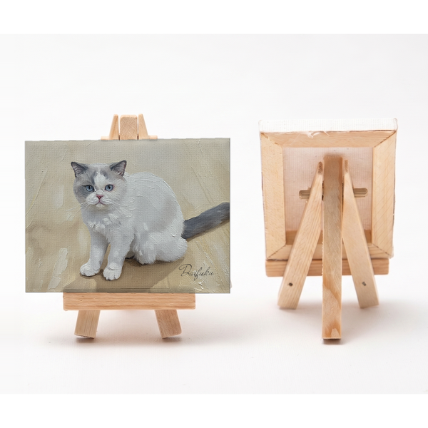 大福 小さな絵画風キャンバスボード