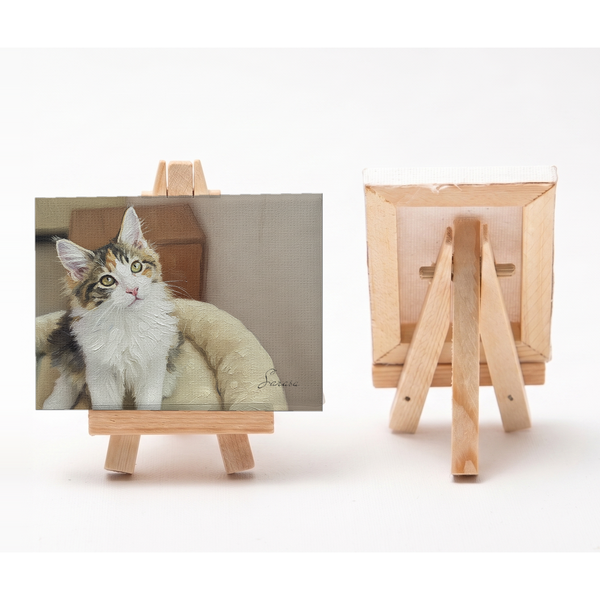 さらさ 小さな絵画風キャンバスボード
