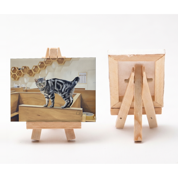 千草 小さな絵画風キャンバスボード