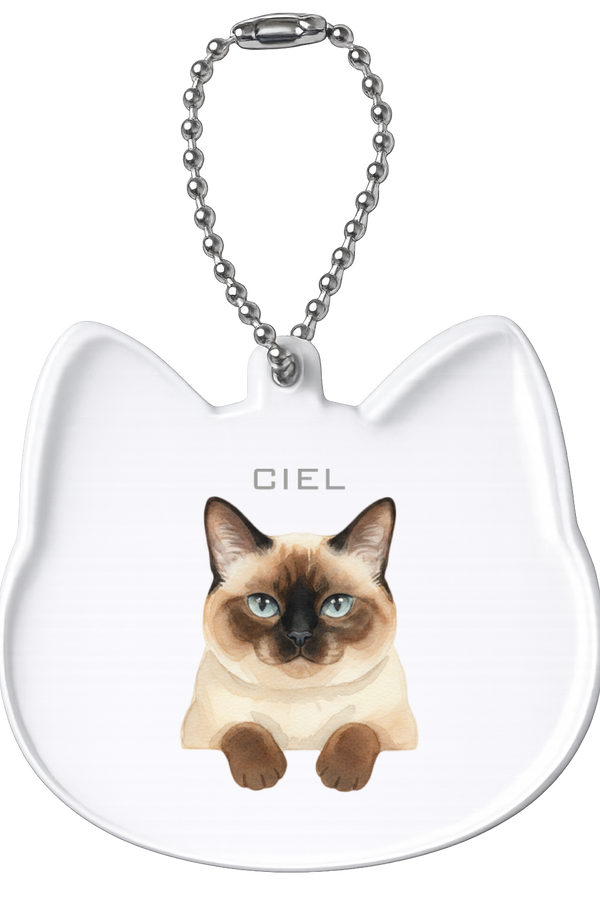 シエル 猫型アクリルホルダー
