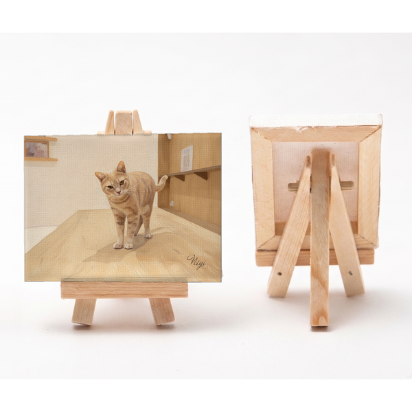 ニギ 小さな絵画風キャンバスボード