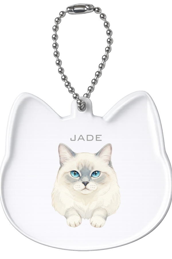 ジェイド 猫型アクリルホルダー