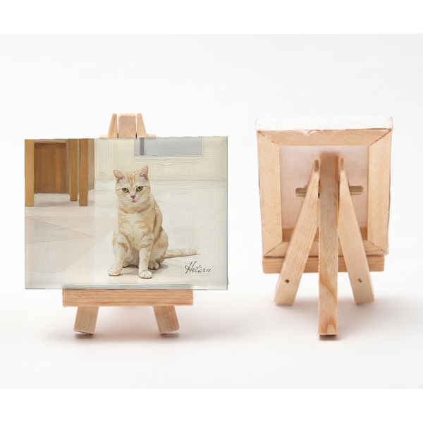 ほたる 小さな絵画風キャンバスボード