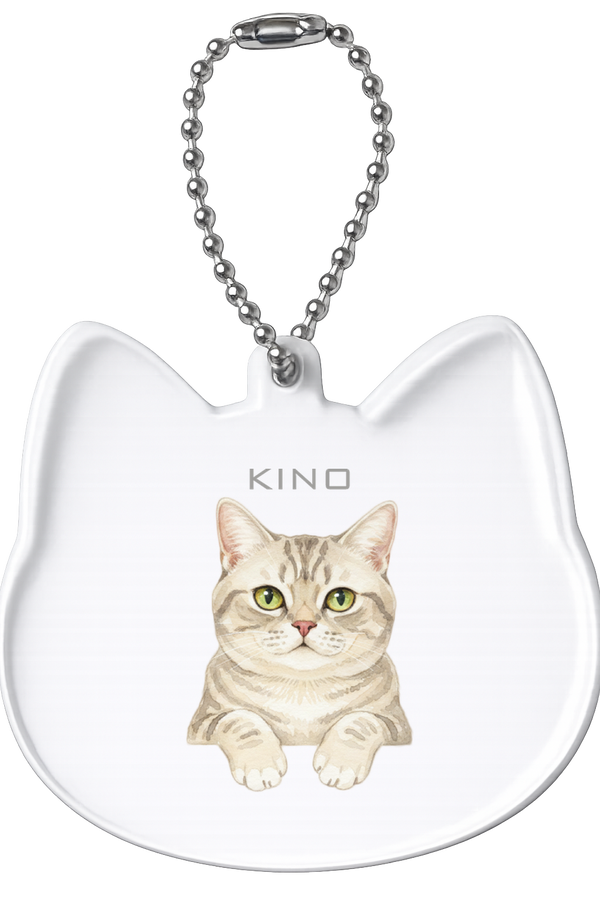 キノ 猫型アクリルホルダー