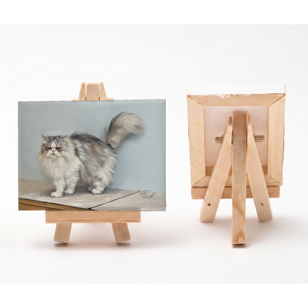 タック 小さな絵画風キャンバスボード