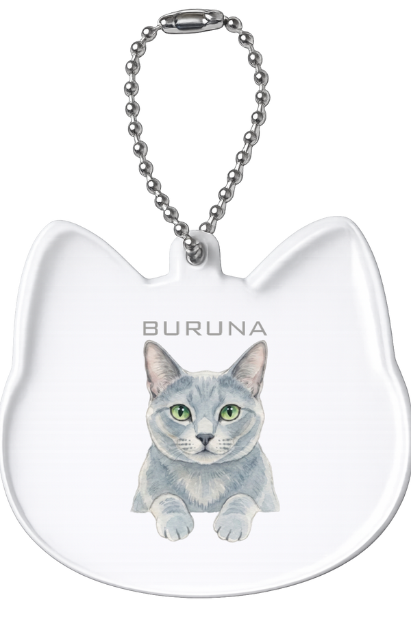 ブルーナ 猫型アクリルホルダー