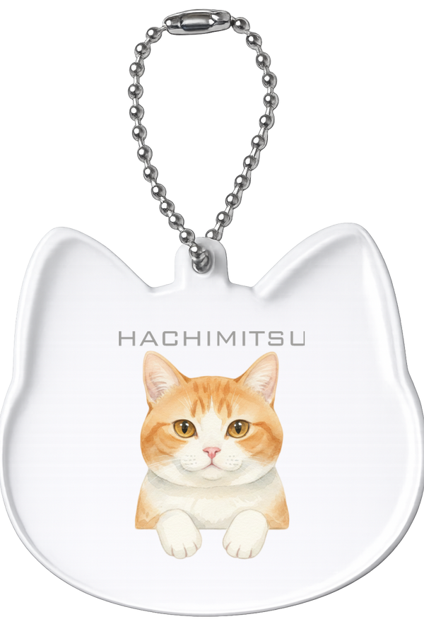 ハチミツ 猫型アクリルホルダー